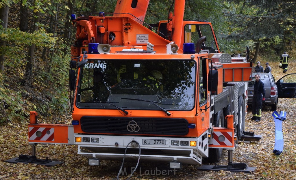 Einsatz BF Koeln PKW im See Koeln Esch P191.JPG - Miklos Laubert